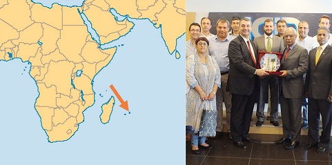 AFRİKA'NIN EN UCUNDAKİ KÜÇÜK ADADAN İZMİRLİLERE İŞBİRLİĞİ...
